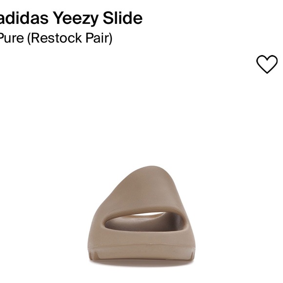 adidas Yeezy Slide Pure (Restock Pair) released in
December of 2021 - Picture 5 of 7
